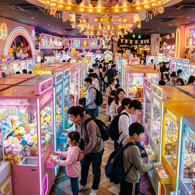 お祭りのような店内